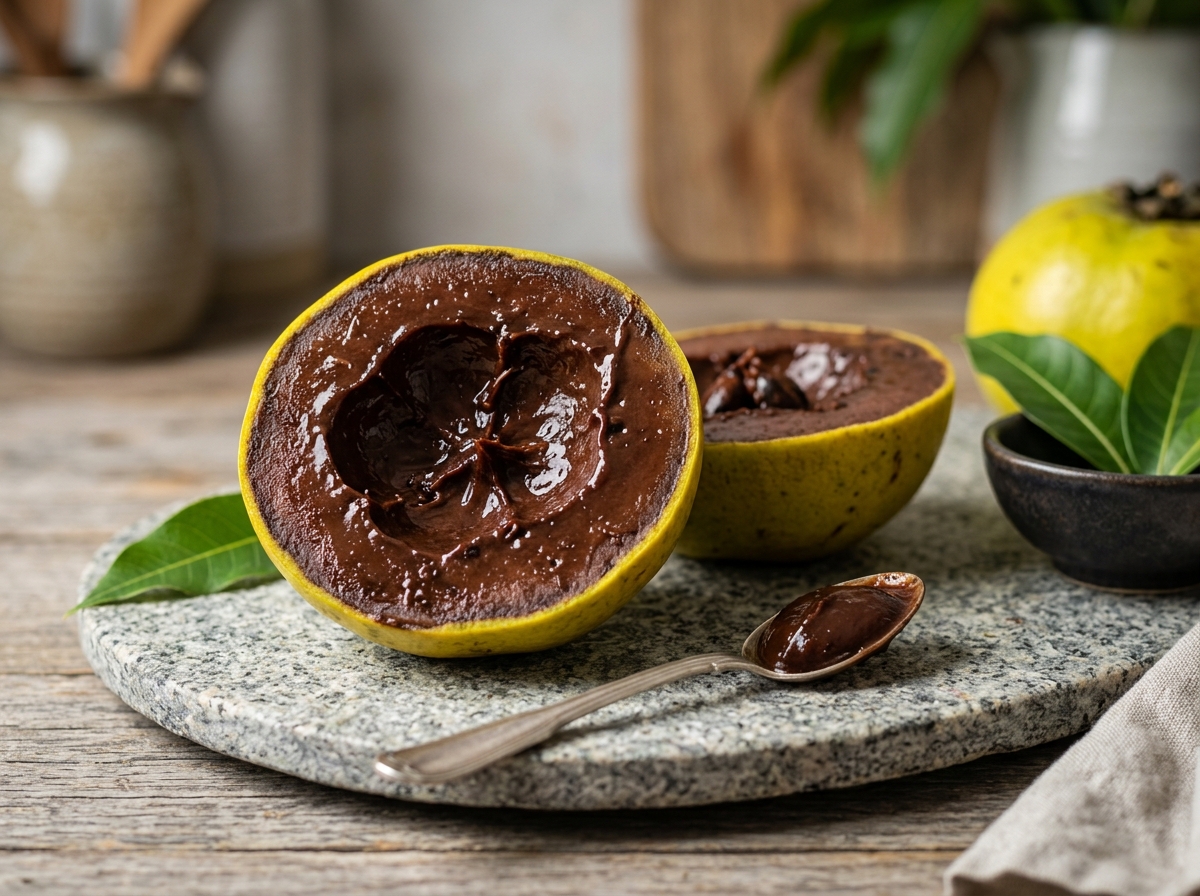 Black Sapote (Puding Cokelat)